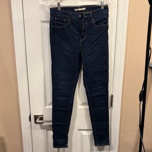 Women's Dark Blue Jeans